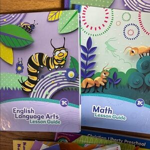 English Language Arts and Math Lesson Guides - Multicolor